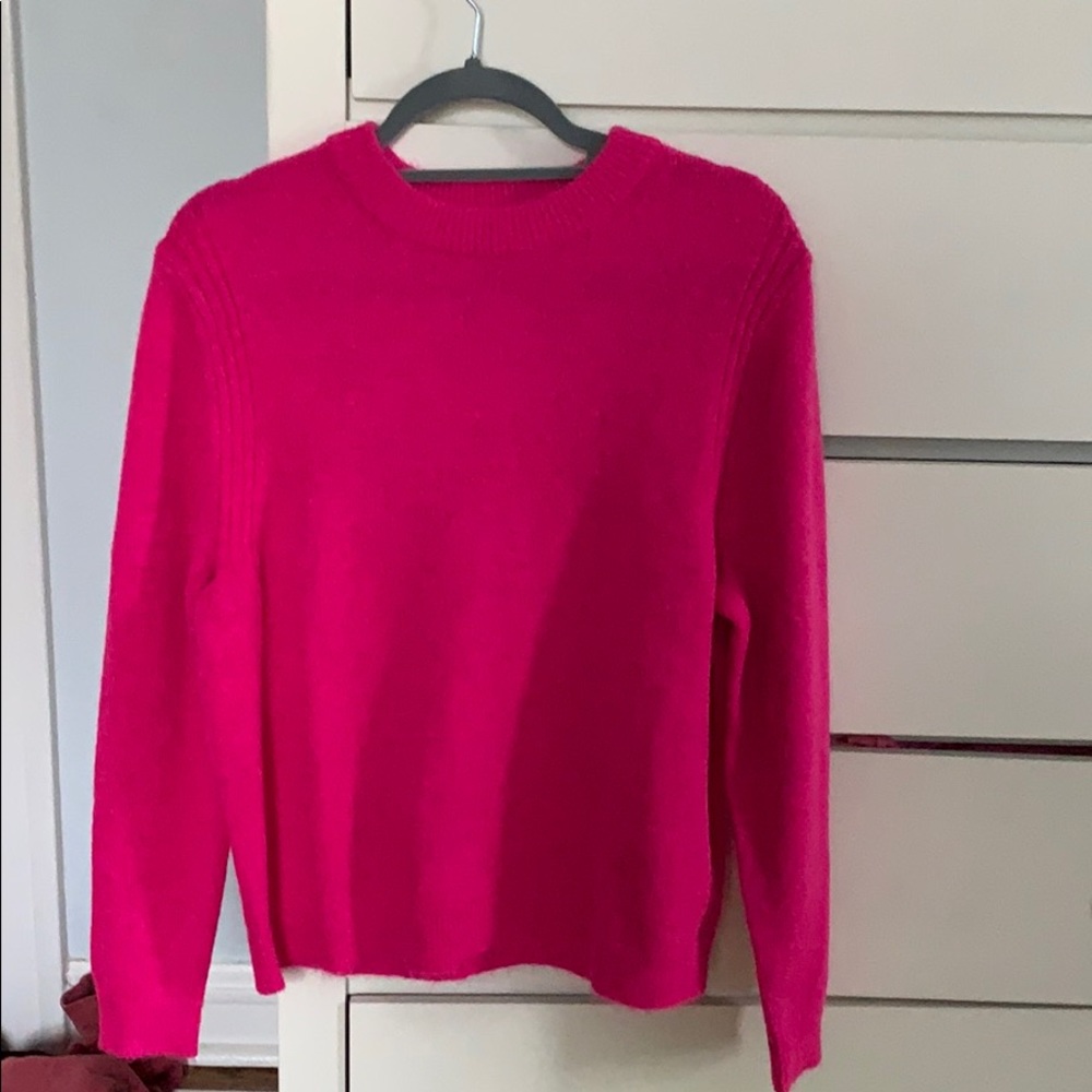 pink super soft sweater